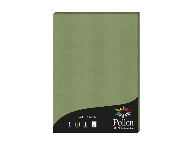 Pollen Ark POLLEN A4 120g sage/grønn (50)