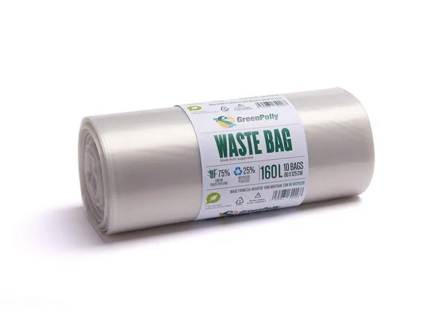 GreenPolly Avfallssekk BIOBAG transp 160L (10)