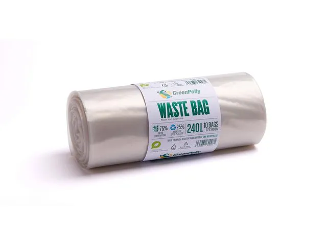 GreenPolly Avfallssekk BIOBAG transp 240L (10)