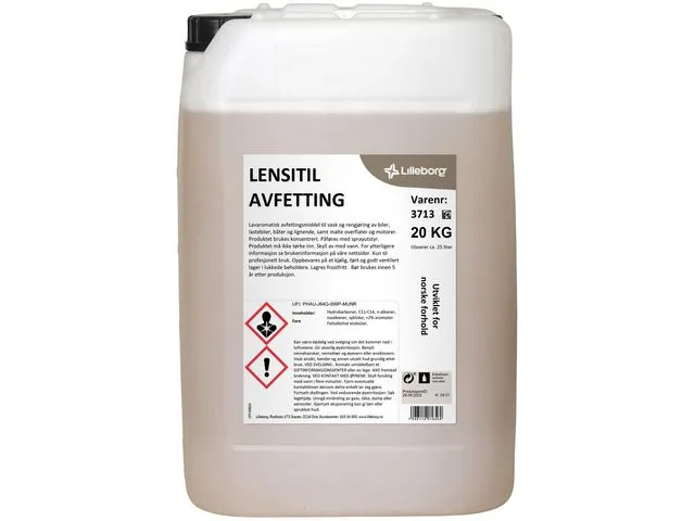 LENSITIL Avfetting LENSITIL 25 L