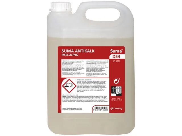 Diversey Avkalkning SUMA D54 fosfatfri 5L