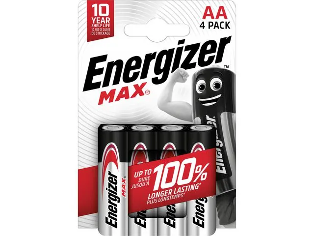 Energizer Batteri ENERGIZER Alka Max AA/LR6