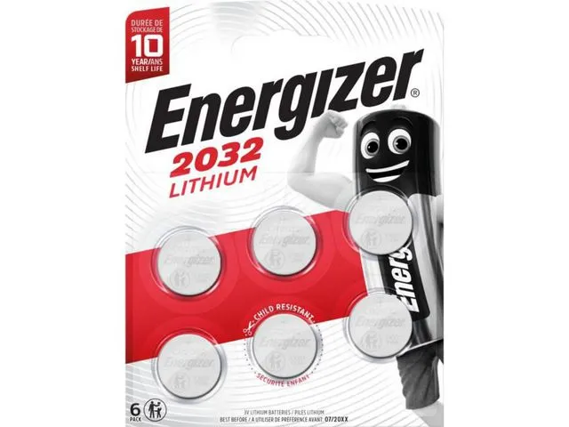 Energizer Batteri ENERGIZER Lithium CR2032 (6)
