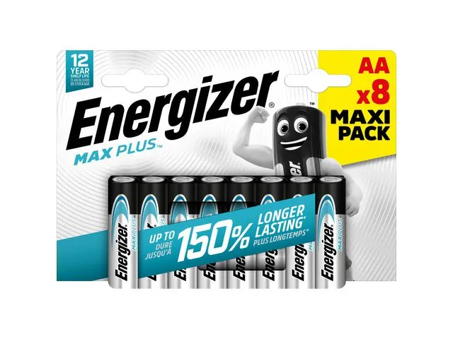 Energizer Batteri ENERGIZER Alk  Max plus AA (8)