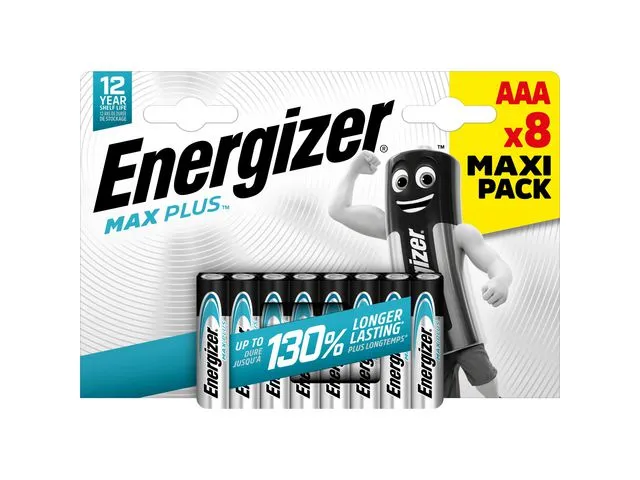 Energizer Batteri ENERGIZER Alk Max plus AAA (8)