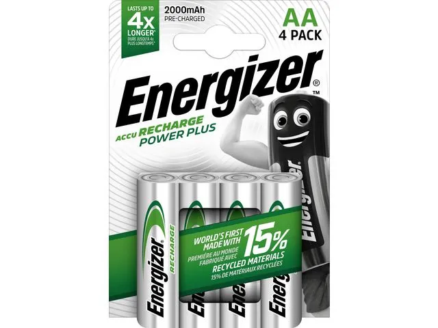 Energizer Batteri ENERGIZER PowerPlus AA/NH15 (4)