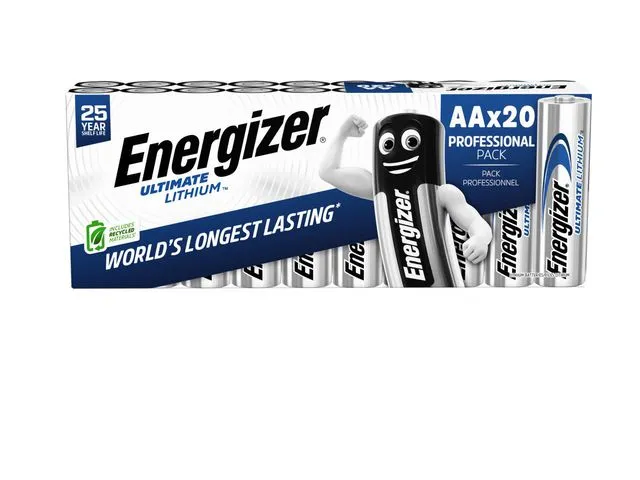 Energizer Batteri ENERGIZER U.Lithium AA (20)