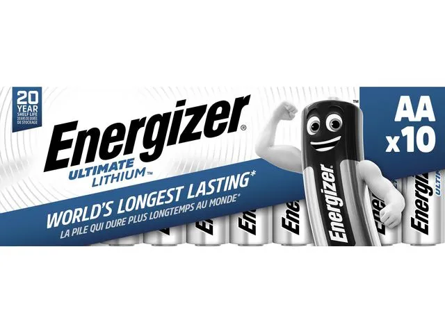 Energizer Batteri ENERGIZER U.Lithium L91/AADP(10)