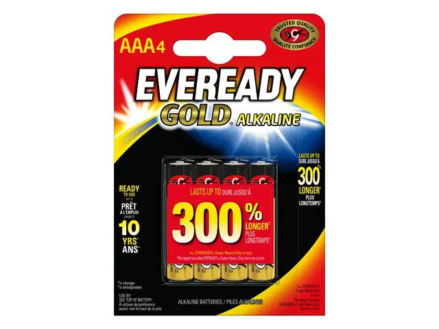 Energizer Batteri EVEREADY GOLD AAA/LR3