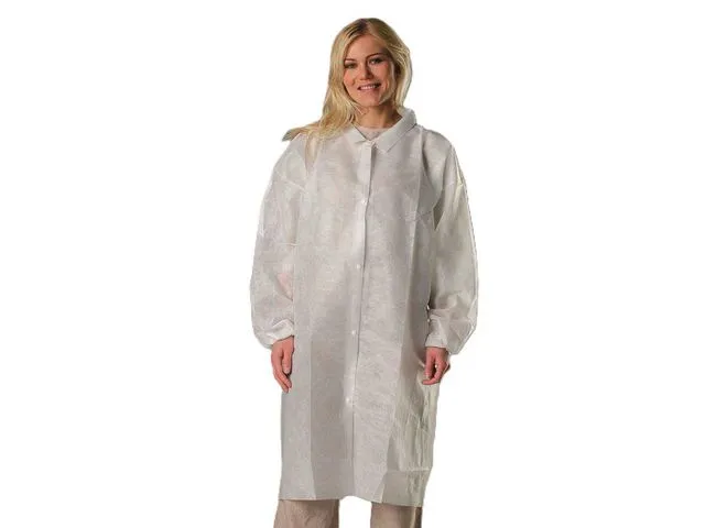 Granberg Besøksfrakk GRANBERG non-woven hvit