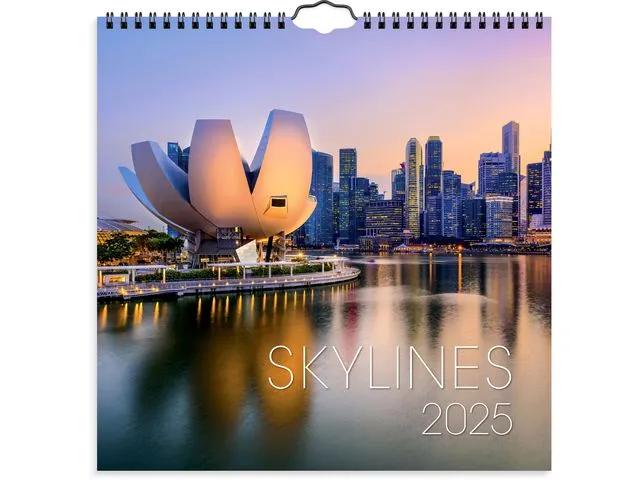 Grieg Billedkalender GRIEG 2025 Skylines