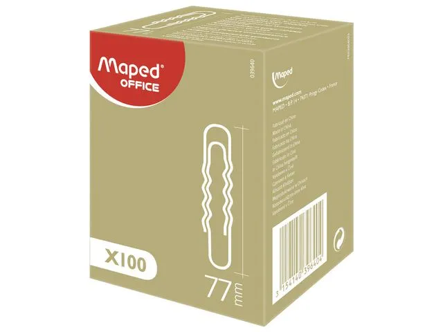 Maped Binders 77mm sølv