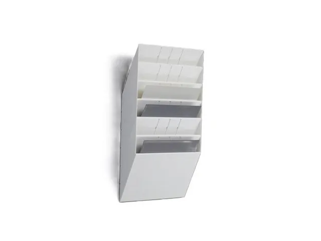 Durable Blanketthylle DURABLE A4 ligg 6 rom hvit