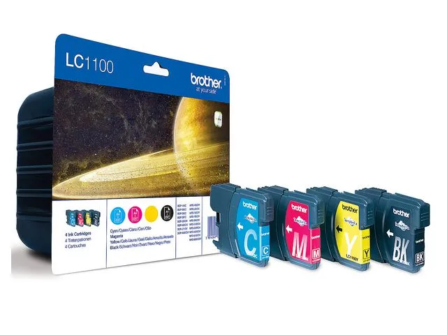 Brother Blekk LC1100 Value sort+CMY