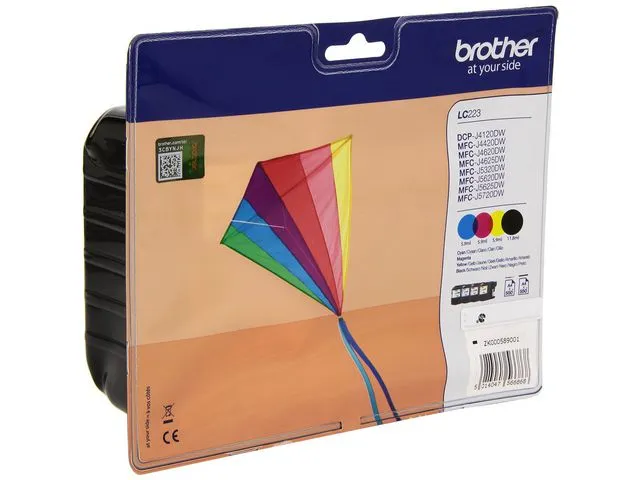 Brother Blekk BROTHER LC223 Value Sort+CMY (4)