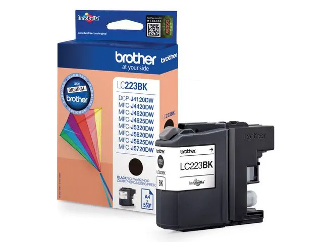 Brother Blekk BROTHER LC223BK sort