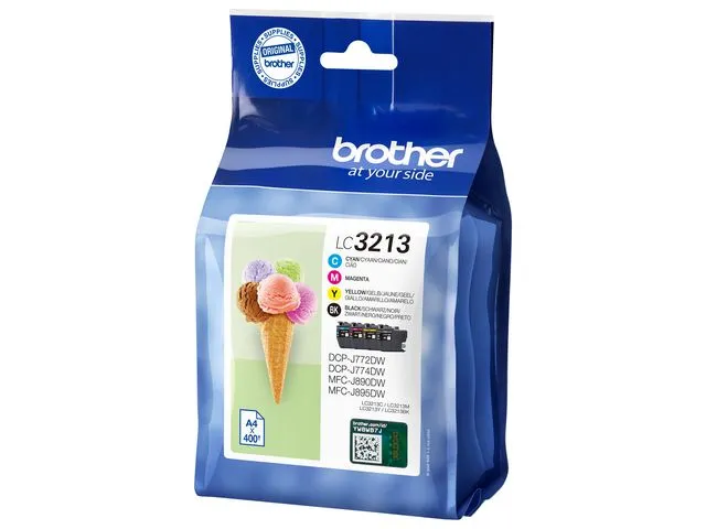 Brother Blekk LC3213 Valuepack, CMY/BK