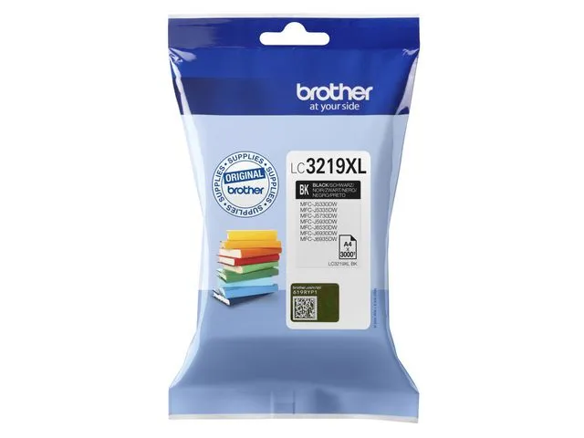 Brother Blekk BROTHER LC3219 XL BK sort
