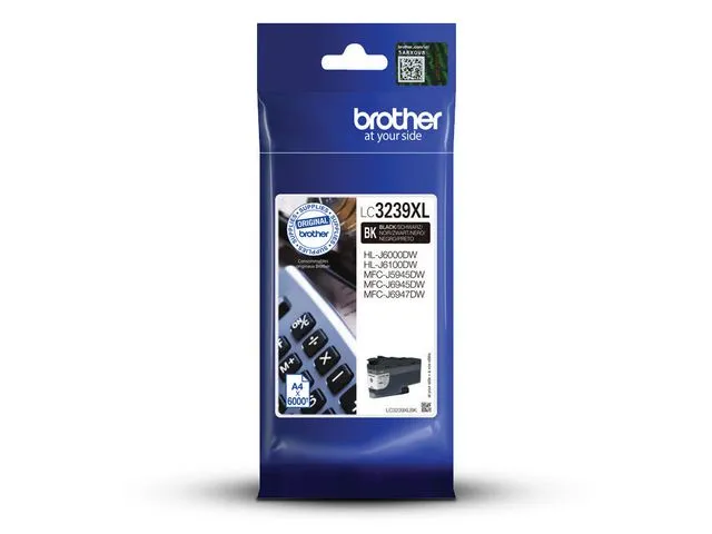 Brother Blekk BROTHER LC3239XLBK sort