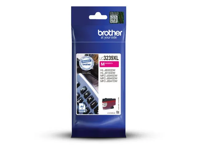 Brother Blekk BROTHER LC3239XLM magenta