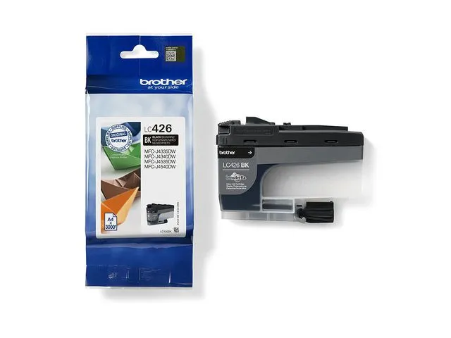 Brother Blekk BROTHER LC426BK sort