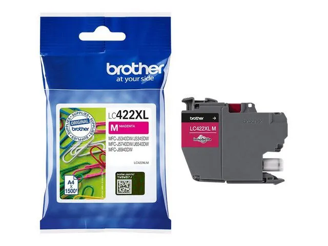 Brother Blekk BROTHER XL LC422XLM Magenta