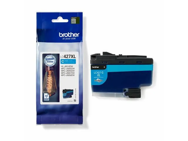 Brother Blekk BROTHER XL LC427XLC Cyan