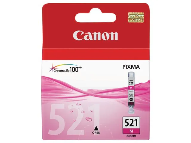 Canon blekkpatron, CLI-521M, magenta