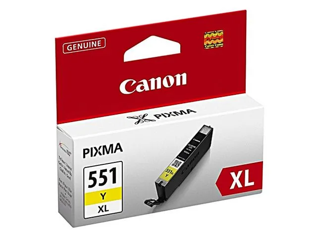Canon Blekk CANON CLI-551XL Y gul