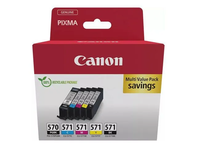 Canon Blekk CANON CLI-571 C/M/Y/BK/PGBK (5)