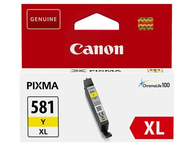 Canon Blekk CANON CLI-581XL gul