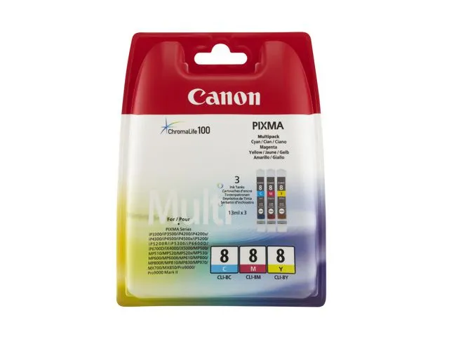 Canon Blekk CANON CLI-8 CMY (3)