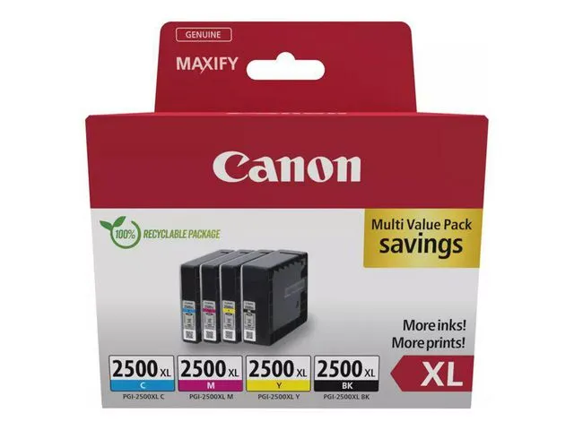 Canon Blekk CANON PGI-2500XL BK/C/M/Y (4)