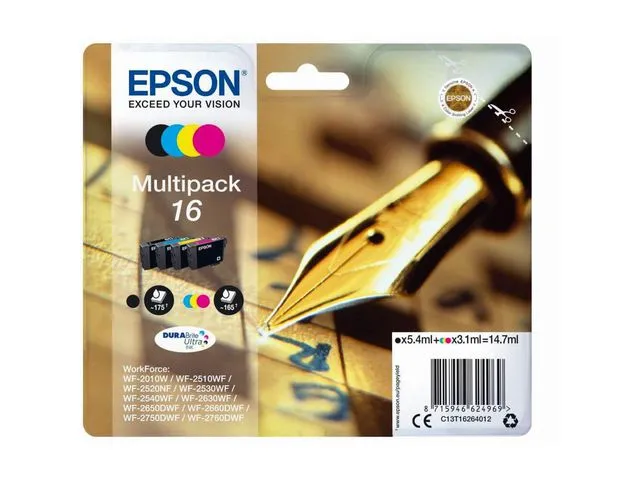 Epson Blekk EPSON 16 C13T16264012 CMYK (4)