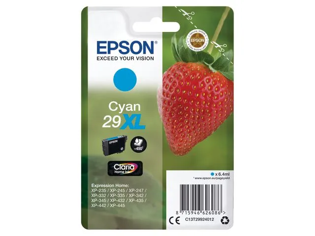 Epson Blekk EPSON 29XL C13T29924022 blå