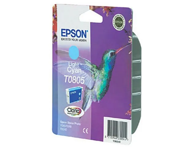 Epson Blekk T0805 C13T08054011 lys blå
