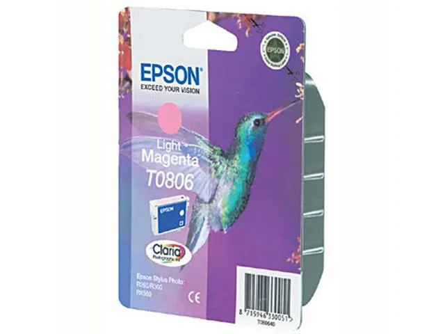 Epson Blekk T0806 C13T08064011 lys rød