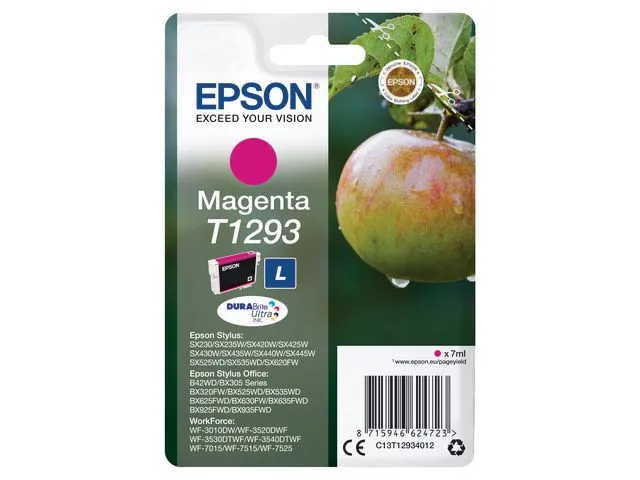 Epson Blekk EPSON T1293 C13T12934012 magenta