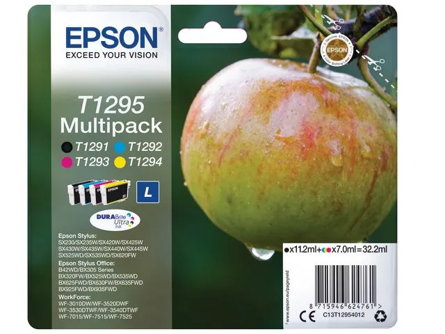 Epson Blekk EPSON T1295 C13T12954022 CMYK (4)