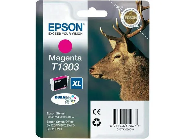 Epson Blekk EPSON T1303 C13T13034012 magenta