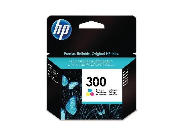HP Blekk 300 CC643EE farge
