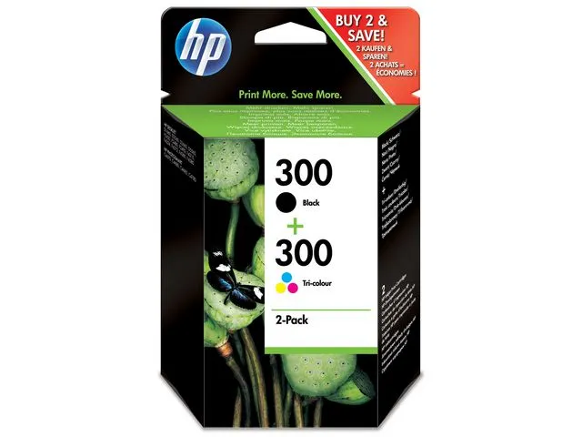 HP Blekk HP 300 CN637EE sort + frg