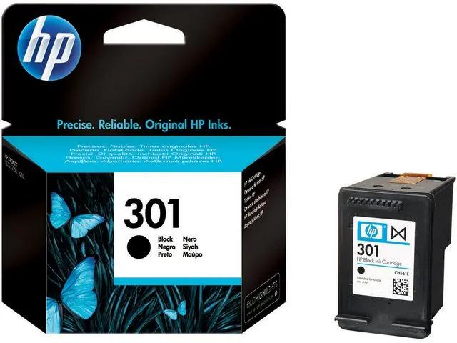HP Blekk 301 CH561EE sort