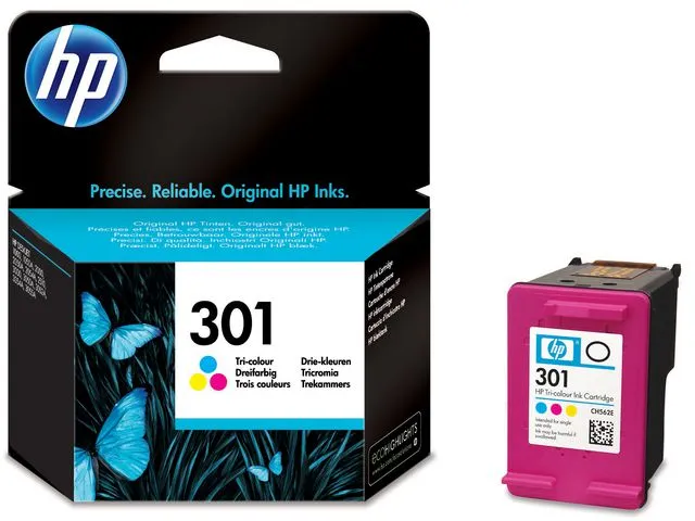 HP Blekk 301 CH562EE farge