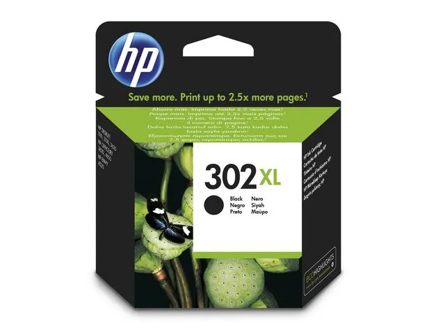 HP Blekk HP 302XL F6U68AE sort