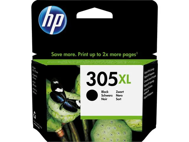 HP Blekk HP 305XL 3YM62AE sort