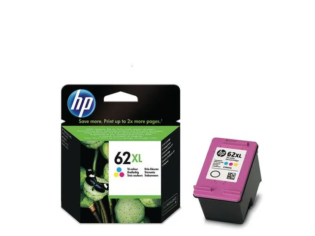 HP Blekk HP 62XL C2P07AE farge