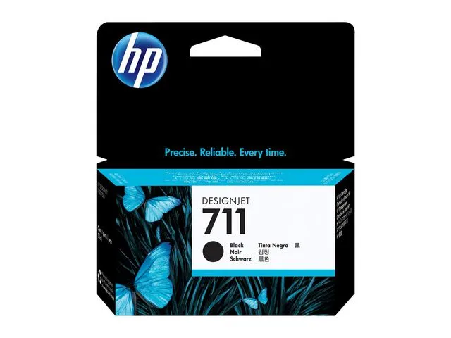 HP Blekk HP 711 CZ129A sort