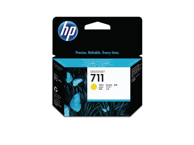 HP Blekk HP 711 CZ132A gul