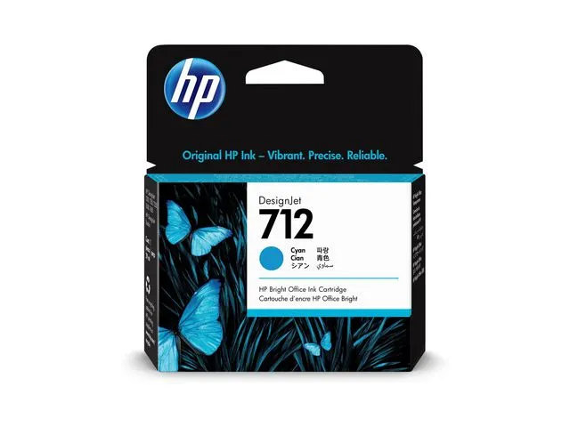HP Blekk HP 712 3ED67A Cyan